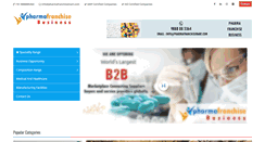 Desktop Screenshot of pharmafranchisebusiness.com